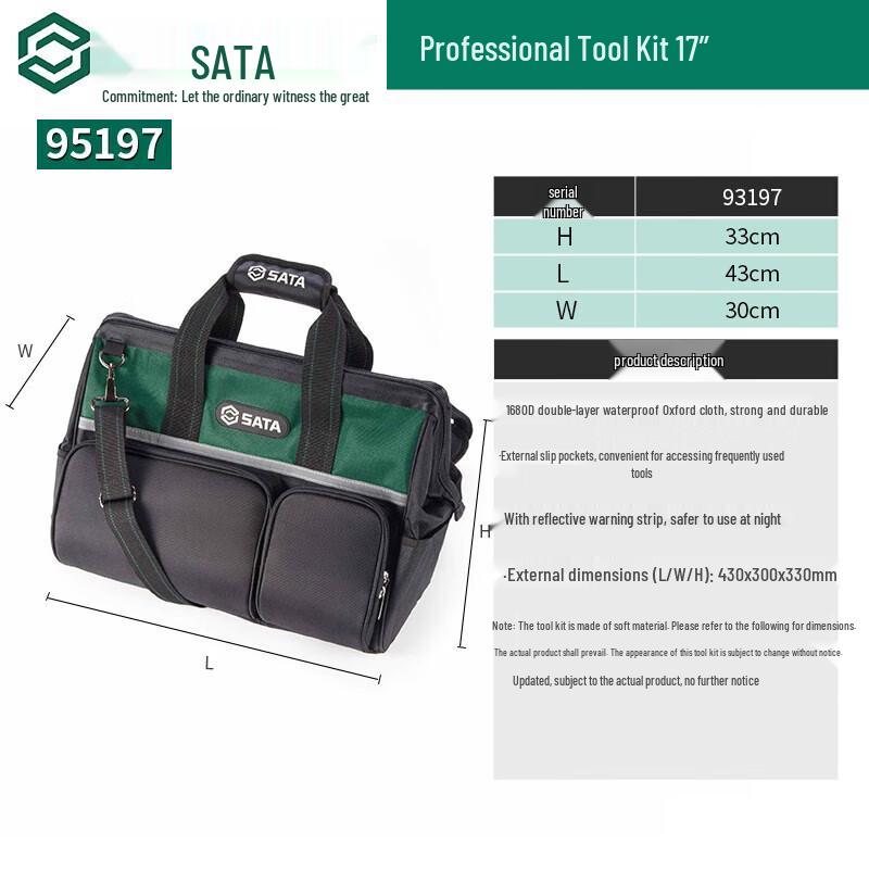 SATA Professional Tool Bag