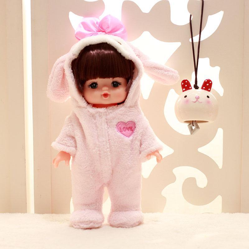 Xiaolemei Joint Doll Set: Outfit & Playhouse Set for Girls