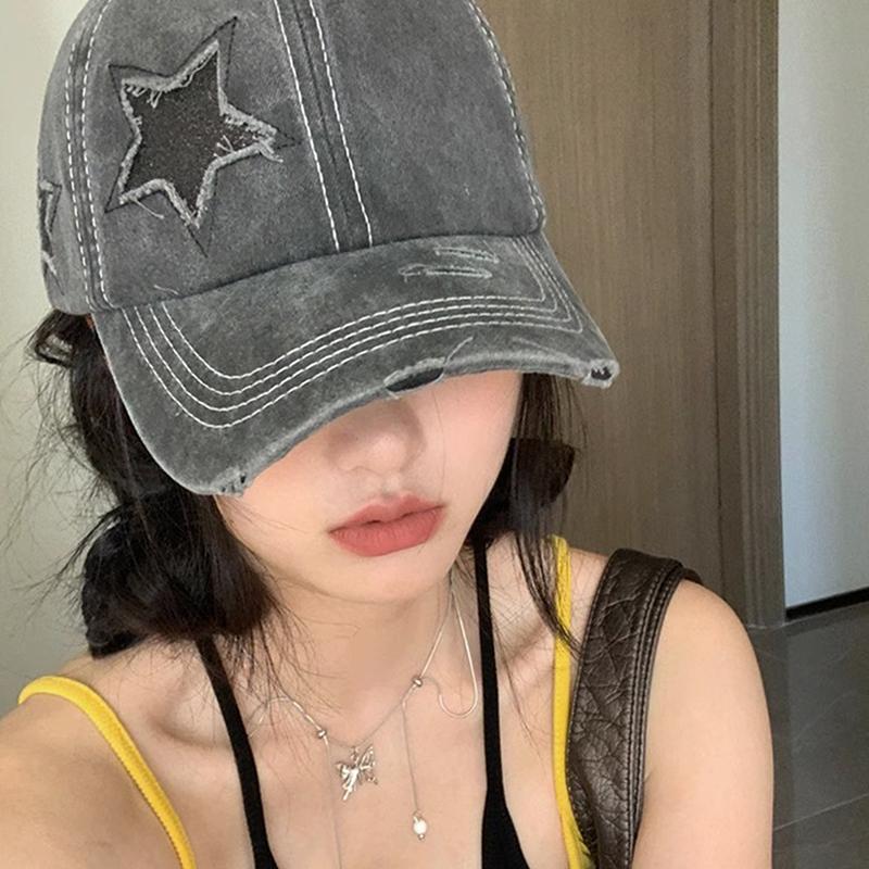 Hoher Zopf Baseballkappe Für Frauen Snapback Hut Bone Hip Hop Verstellbar Used Stern Papa Hüte Kappen Damen