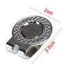 Alloy Golf Marker with Ball Mark And Hat Clip Magnet - Golf Accessories