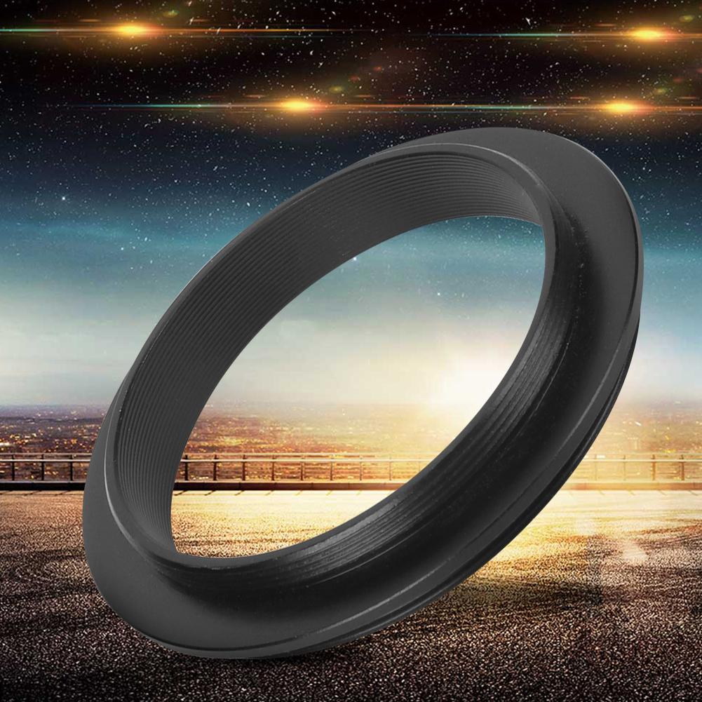 Astronomical Telescope Adapter  M48mm‑ M54mm Adapter  Aluminium Alloy Black Astronomical Telescope Accessory