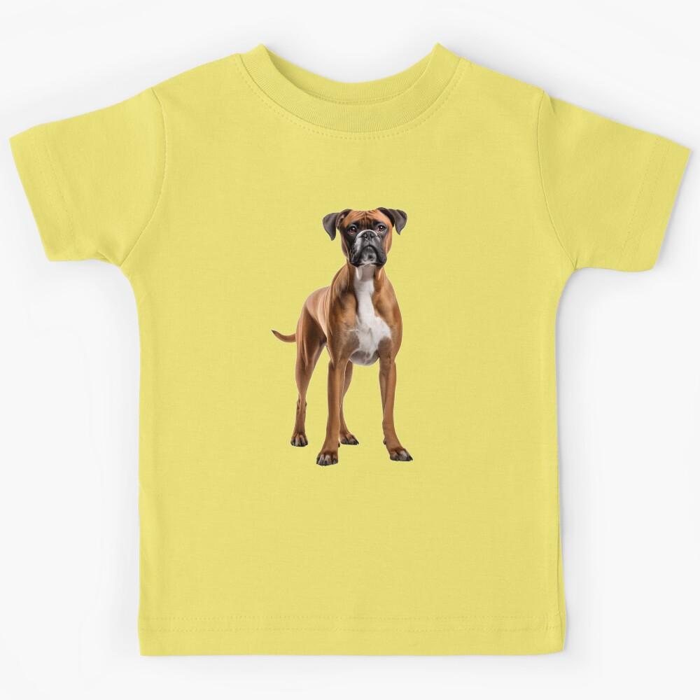 european boxer dog Kids T-Shirt 160