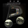 Chrome Car Steering Wheel Switch Button Cover Trim For BMW 5 X3 G30 G38 G01 2018- Interior Inner Auto Para Sticker Carro Set