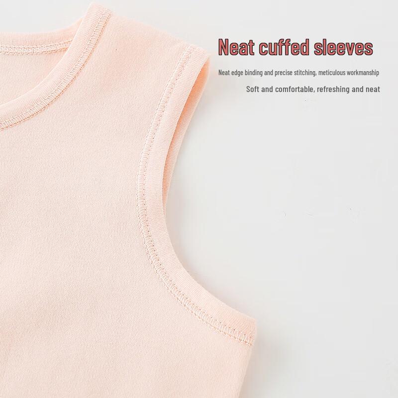 

Shubeiyi Baby Unisex 2-Piece Cotton Vest 80