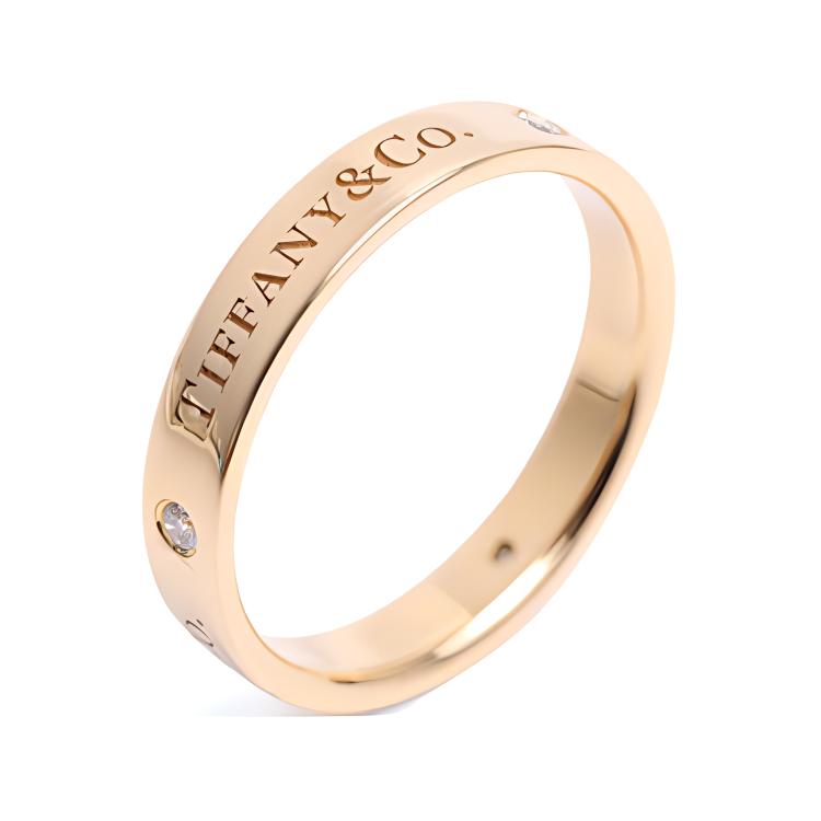Tiffany Y compañía. Anillo de Diamante Redondo Brillante Colección Return To Tiffany Anillos para Mujer GRP07649
