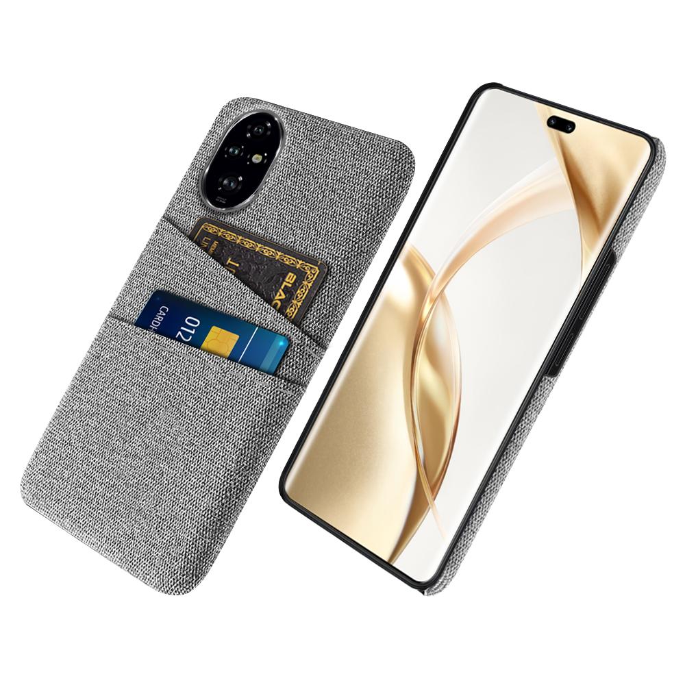 For Honor 200 Pro 5G Case Cloth+PC Hard Phone Cover with Dual Card Slots