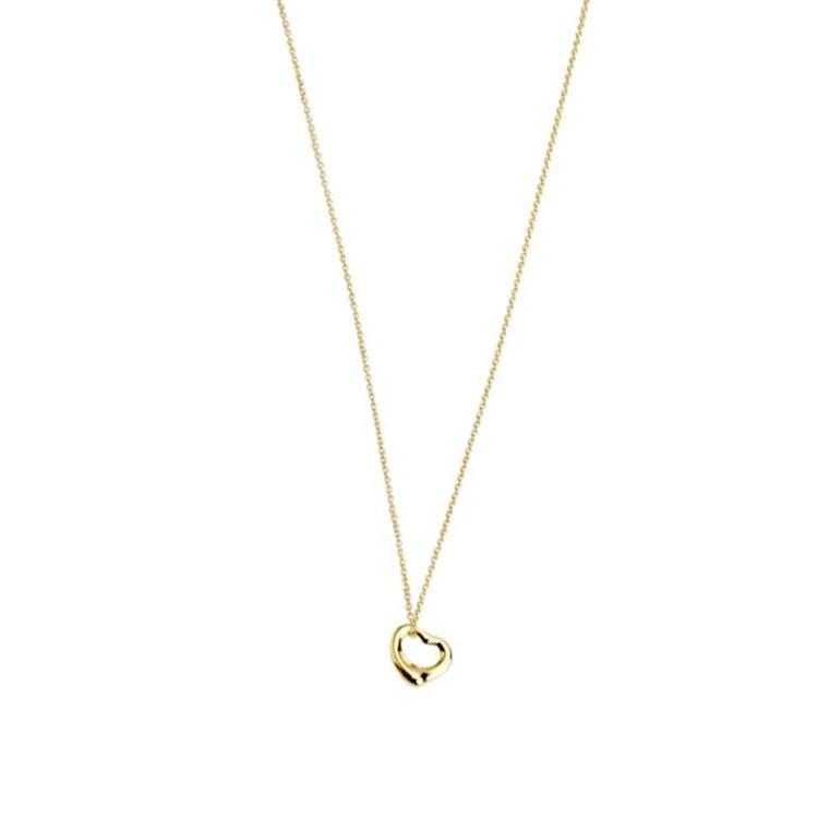 

Tiffany & Co. Heart Design 18K Gold Necklace Women necklace 37020477 Box+Shopping Bag