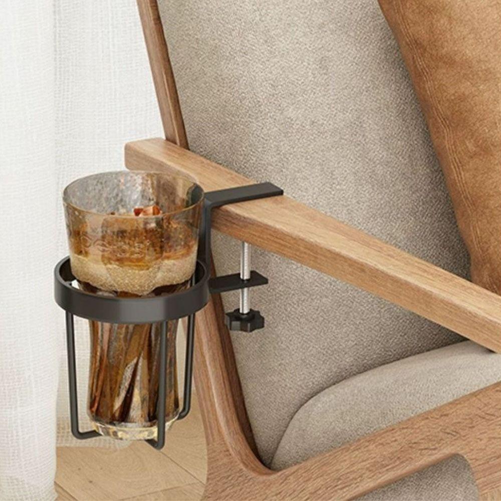Portable Desktop Mug Rack Waterproof Cup Hanging Storage Holder Clip-on Cup Holder  Home