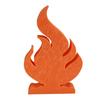 1 Set Flame Puzzle Red Flame Jigsaw Puzzle Educational Toy Desktop Decoration Ornament Puzzle Enthusiasts Gift