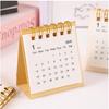 English 2026 2026 Mini Simple Small Desk Calendar Pocket Portable Daily Memo Calendar Planner Desktop Decor Office Stationery