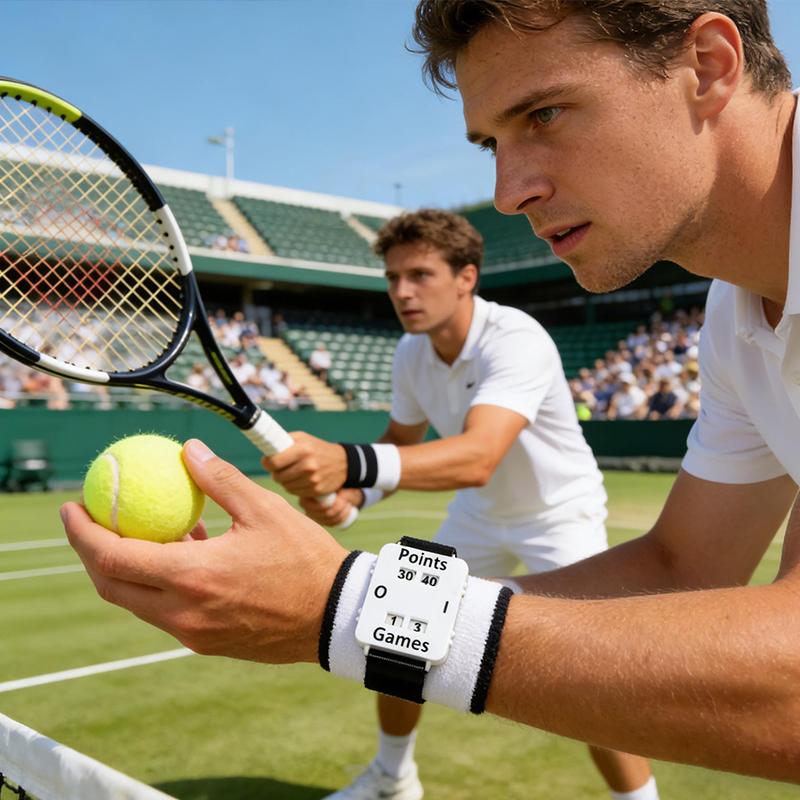 Pols Scoreteller Draagbare Pols Scorer Voor Tennis Sporten Met Verstelbare Polsband Voor Scorehouder Buiten Sport Accessoires