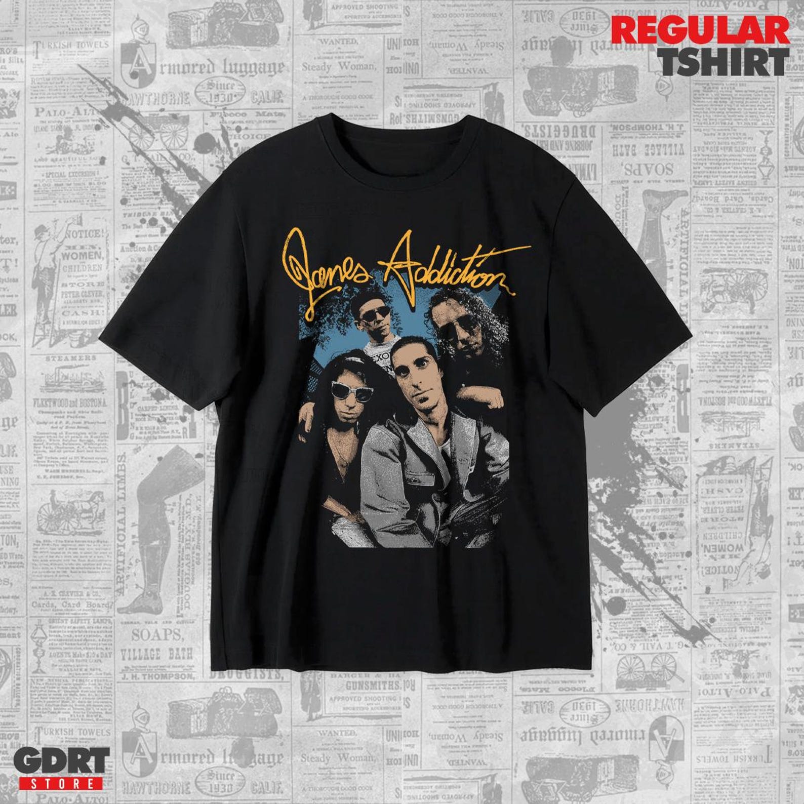 Jane s Addiction T shirt - Strays Albums - Unisex Heavy Shirt 3XL