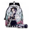 Zaino Scolastico per Bambini con Astuccio Coordinato Design Cartoon Stampato Leggero Traspirante Tessuto Oxford Classi 5-6