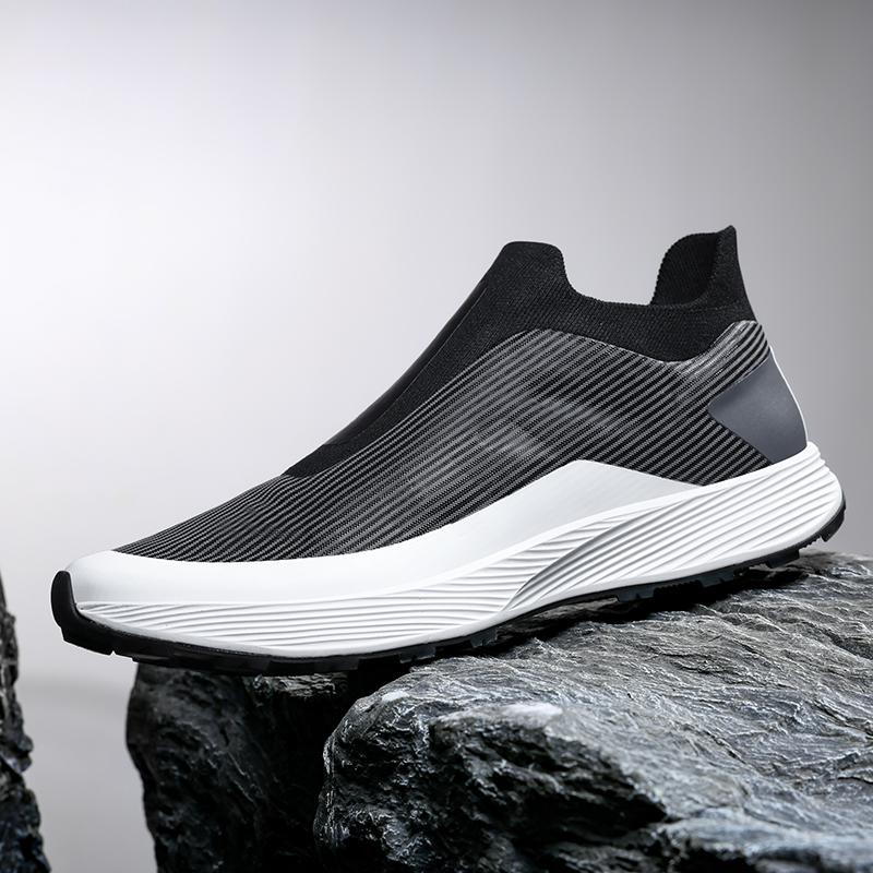 Fashion Breathable Casual Sneakers Fashion Soft Leisure Driving Shoes Slip-on Summer Treking Footwear Outdoor Male Sneakers Men Trainers
