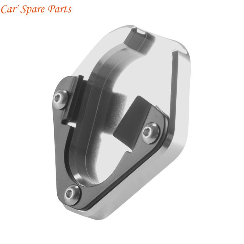 Y4UA Motorcycle Aluminum Kickstand Foot Side Stand Enlarger Pad Plate for 900