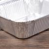 30Pcs Non-stick Aluminum Foil Box Reusable Square Baking Pan  Cooking Supplies