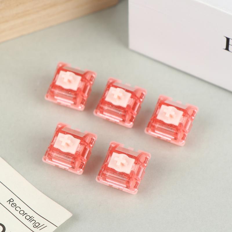 New UR Ice Magnetic Ultra Switch Linear For Magnetic Mechanical Keyboard 22mm Spring 35gf 700Gs RGB Transparent Switch Factory L