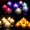 Waterproof LED Tea Light Candle Battery Powered Underwater Decorative Lamp for Party Wedding Atmosphere Lighting