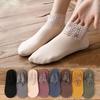 Women's Autumn and Winter Thickened Velvet Lace Mid-tube Floor Socks Loose-fitting Sleeping Socks Snow Socks
