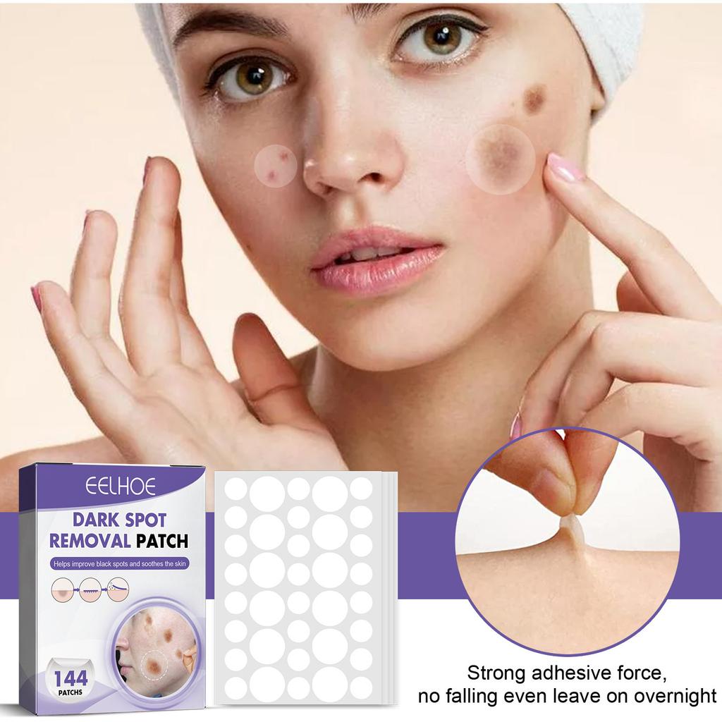 EELHOE Hydrocolloid Acne Patches Gentle Face Spot Remover Smooth Clean Skin Blemish Patch 60 Pack