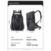 Fixed Hiking Poles, Hiking Backpacks, Multi-functional Camping Bags, Large Capacity Waist Protection, Outdoor Hiking Bags