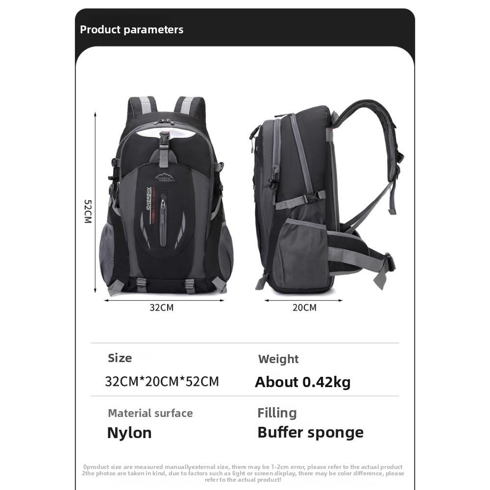 Fixed Hiking Poles, Hiking Backpacks, Multi-functional Camping Bags, Large Capacity Waist Protection, Outdoor Hiking Bags