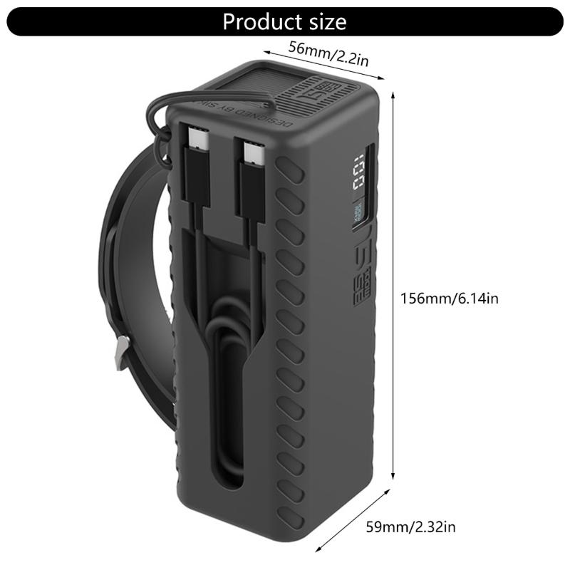 Silicone Protective Sleeve For CUKTECH 15SE Power Charging Shockproof Full Coverage Case, Easy Access