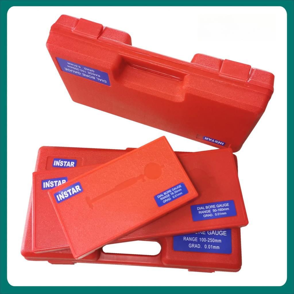 Messuhr-Bohrungsmessgerät, 10–18 mm, 0,01 mm, kleines Zifferblatt, stoßfest, Messuhr in Industriequalität, 18–35 mm, 50–160 mm, DIN-Standard