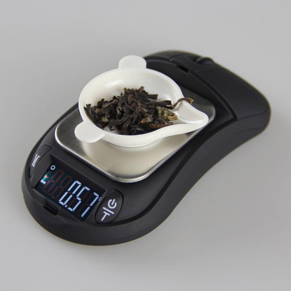 LCD Display Digital Scales Weight Balance Scale Mouse Style Electronic Jewelry Scale