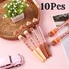 10 Pcs Capibala Stacking Pen Fluent Writing Suitable for Office Work, Brushing Questions, Signing Writing, Diaries, Notes, Student Classroom Prizes,