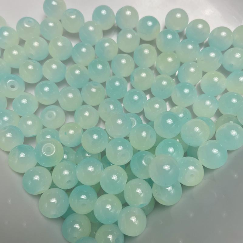 Handmade Glazed Crystal Glass Beads for DIY Jewelry & Bracelet Making