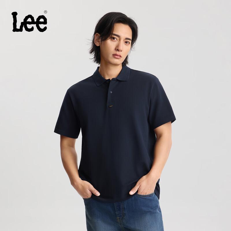 

Lee Men s Comfortable Fit Small Logo Polo Shirt M