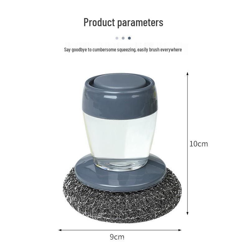 

Newcomer Exclusive: Multifunctional Automatic Liquid Dispensing Dishwashing Brush - Instantly Save 5 Yuan! Regular