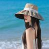 Women'S Velvet Wide-Brim Bucket Hat - Casual Outdoor Sun Hat With Uv Protection