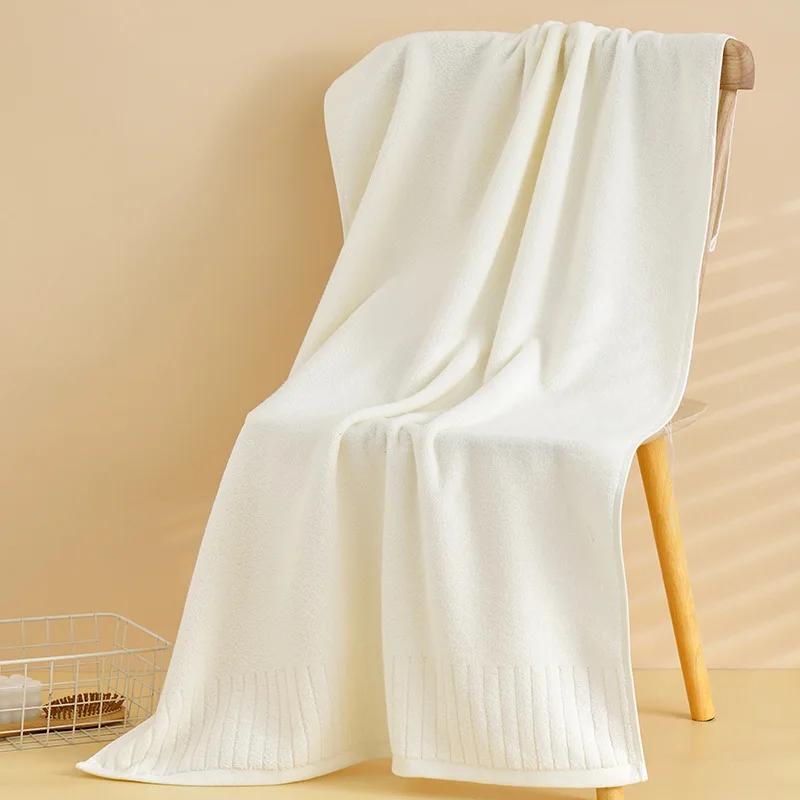 Thickened and Enlarged Pure Cotton Bath Towel Home Hotel Soft  Absorbent Non Shedding Embroidered Bath Towel 100 percent cotton
