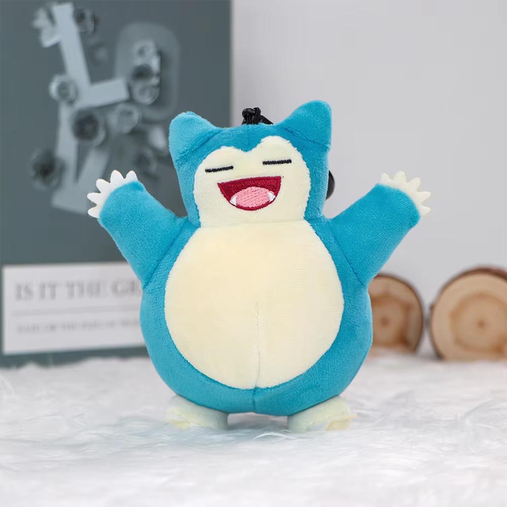 Plush Toys Pokémon Series Pikachu Kawaii Plush Dolls Cute Pendant Key Chain Birthday Party Gifts