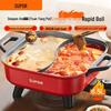 Supor 6,5L Elektrischer Doppelgeschmacks-Hotpot