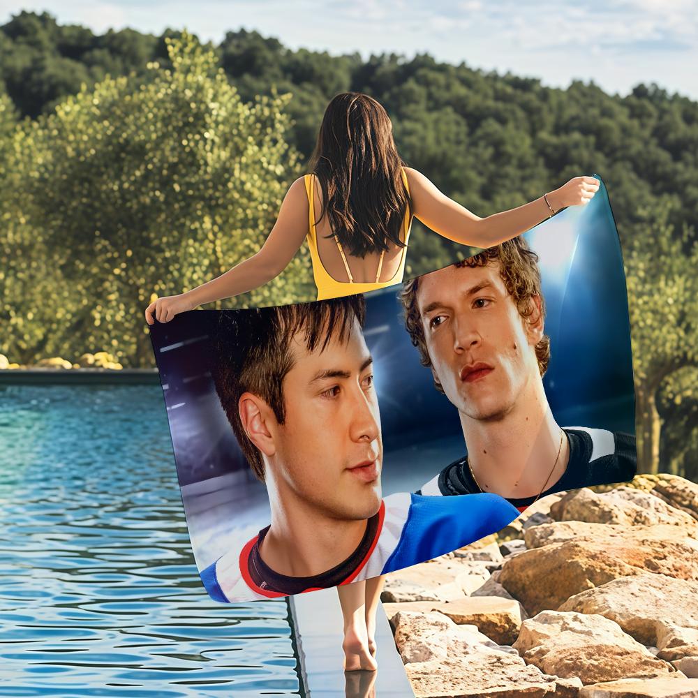 Popular TV H-Heated Rivalry Towel Quick Drying Beach Towels Are Suitable For Swimming Pools Camping Yoga And The Gym