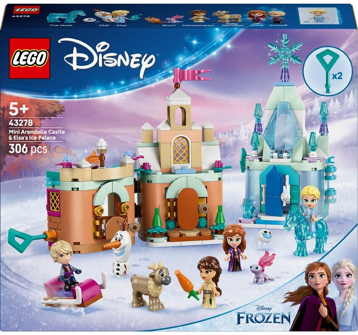 

LEGO конструктор Дом Disney Frozen Замок Аренделль и ледяной дворец Эльзы (43278)