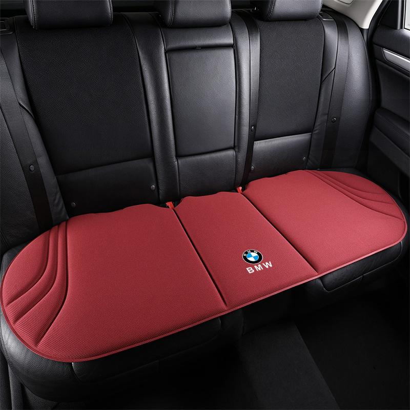 DSJW3 Car Rear Seat Cover Anti-Slip Breathable Protection Cushion Sticker For BMW X5 X6 F30 F34 F10 F20 G20 G30 F15 F16 1 3 5 7 Series