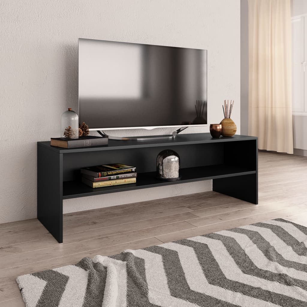Moderne Minimalismus TV-Konsole, Wohnzimmer Sideboard, Multifunktionale Aufbewahrungseinheit, 120x40x40cm