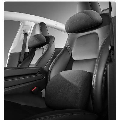 For Model 3/Y/X/S ALL Biological Cotton Neck Pillow Protection Lumbar Backrest Cushion Lumbar Cushion Car Pillows Accessories