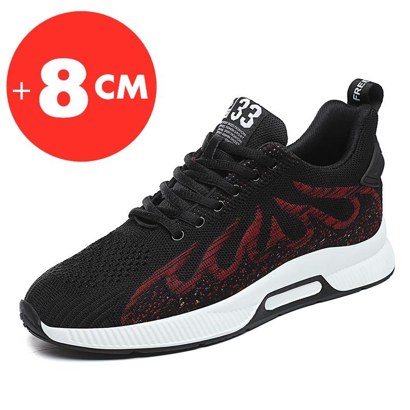 

Elevator Shoes For Men Sneakers Heightening Shoes Height Increase Shoes Insoles 8CM Man Daily Life Height Increasing Shoes 37