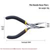 Handmade Mini Jewelry Pliers: Needle-Nose, Round-Nose, Bent-Nose, Angled-Nose, and Wire Cutters