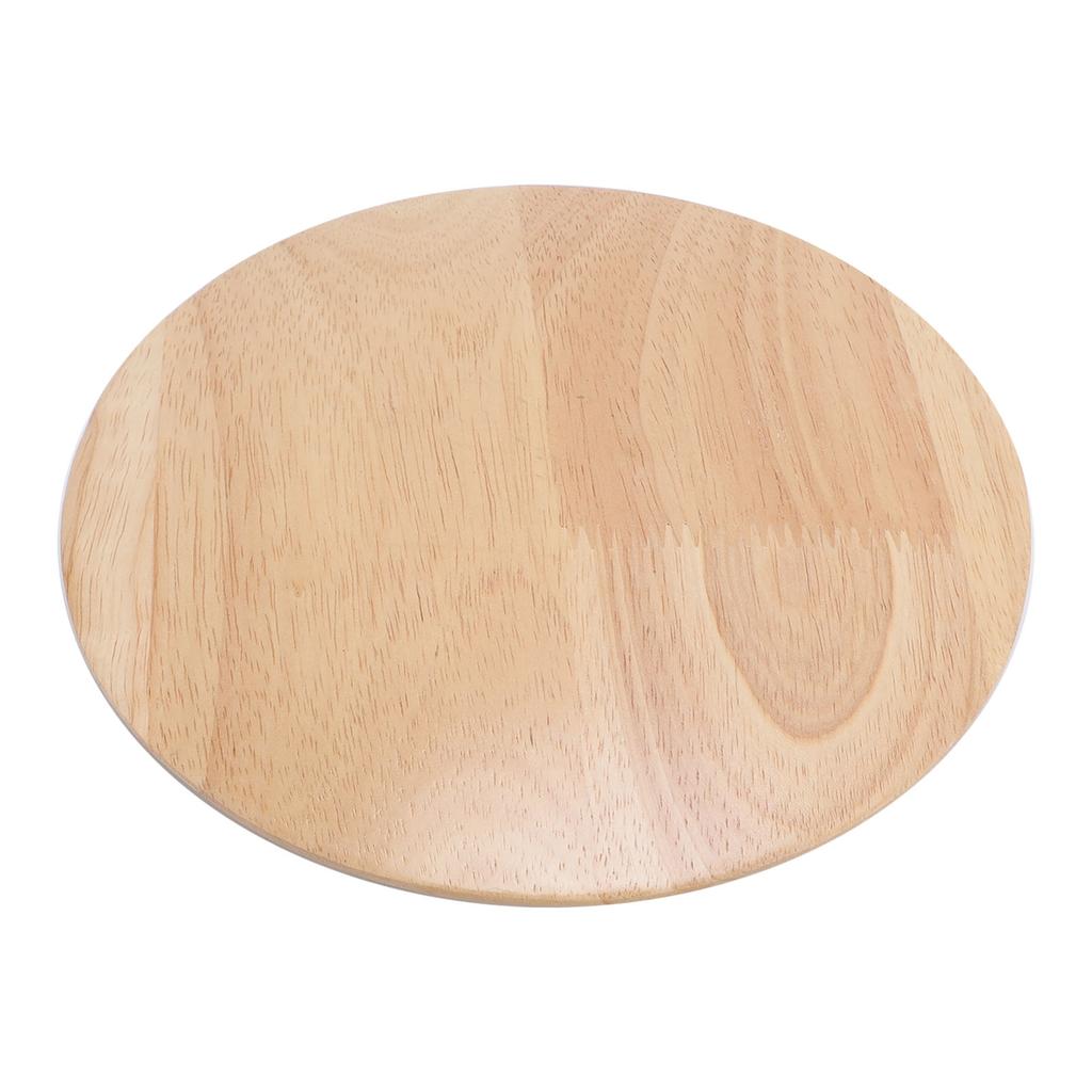 Wood Wall Sconce Hardwired Warm Light Round Indoor LED Wall Lamp for Living Room Bedroom Hallway