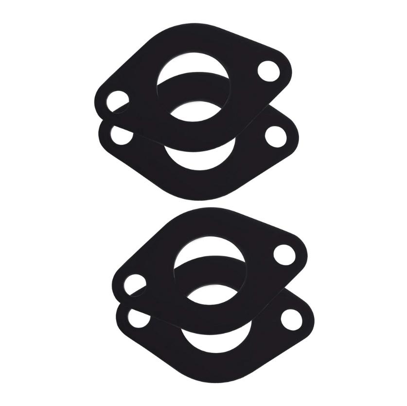 Flange Rubber Gasket for Circulator Pumps Compatible with For Valve Pipeline and Exhaust Pipe Gasket Multiple Packs
