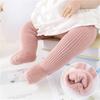 Girls Stretchy Tights Pantyhose Warm Leggings Baby Leg Warmers Children Autumn Winter Soft Knitting Pantihose Stockings