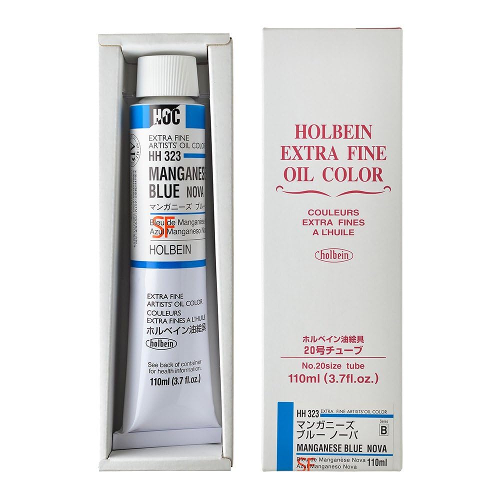 

Holbein Oil Paint HH323 110ml Manganese Blue Nova 10323