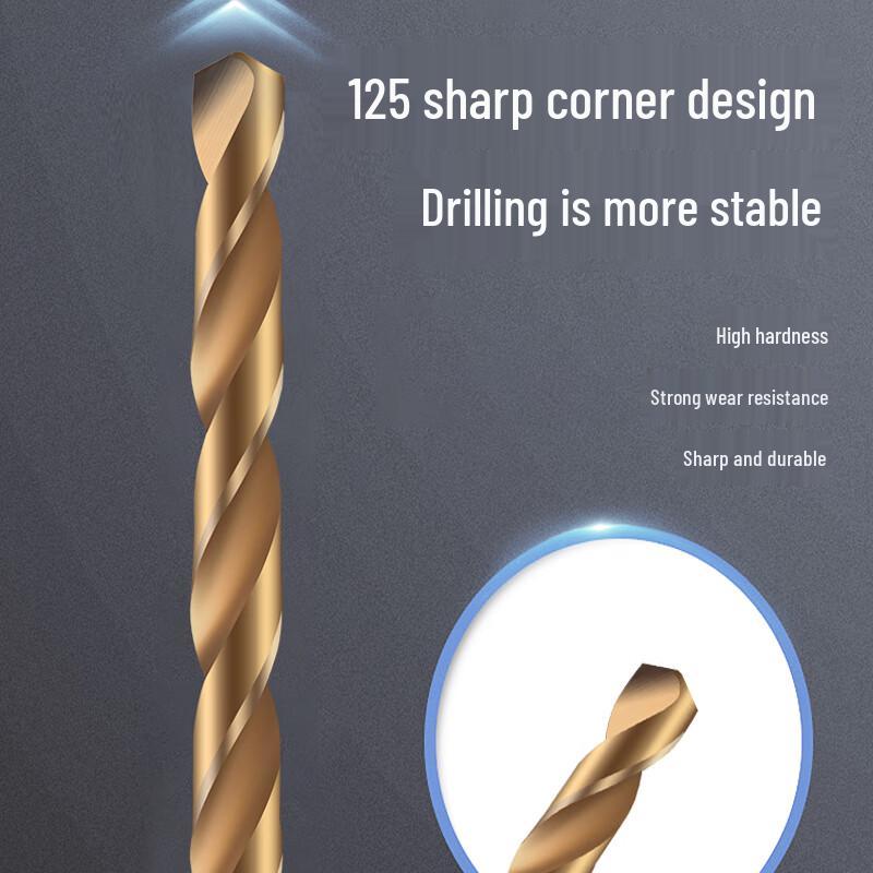 Tiangong Surui M35 Cobalt Extended Straight Shank Twist Drill Bit