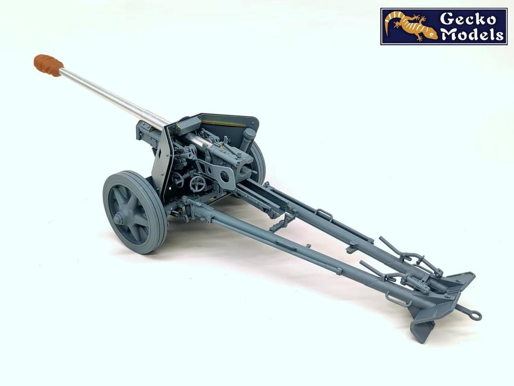 Gecko Models German PaK40 Gun Early Model Plastic Model GEC16GM0012 1/16 7.5cm Anti-tank (cannon)